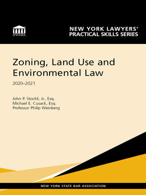 cover image of Zoning, Land Use and Environmental Law